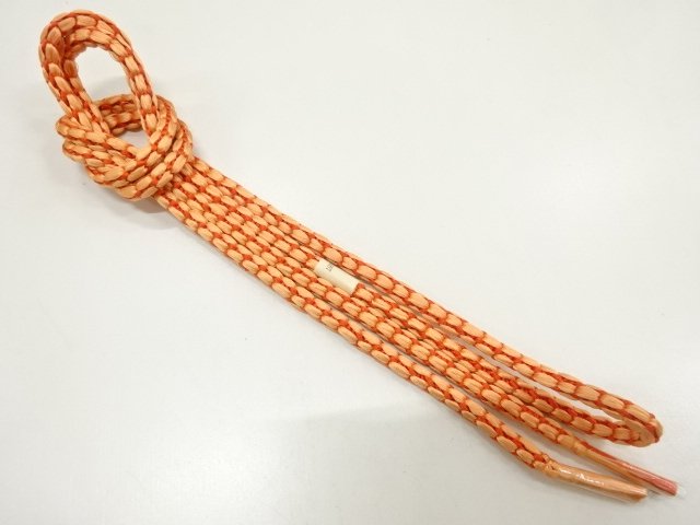 未使用品　正絹　手組帯締め
